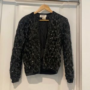 Vintage sequin cardigan/jacket. Runs small.